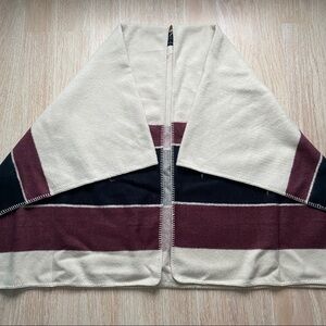 ⭐️3/$25 Sanctuary Striped Blanket Wrap Jacket Poncho Sz XS